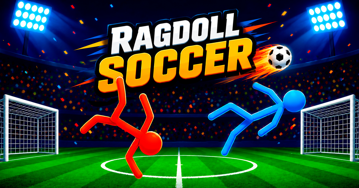 Ragdoll Soccer 2 Players