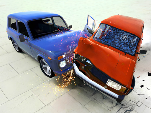Beam Drive Car Crash Test Simulator Cover